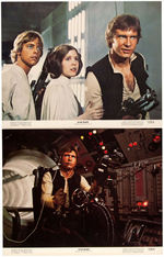 "STAR WARS" LOBBY CARD SET & HERALD.