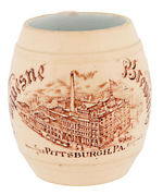 "DUQUESNE BREWING CO." EARLY 1900sPROMOTIONAL CHINA MUG.