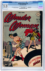 "WONDER WOMAN" #24 JULY-AUGUST 1947 CGC 5.0 VG/FINE.