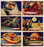 "SPACE CARDS" TOPPS GUM CARD SET.