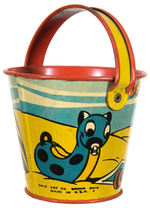 “DONALD DUCK” SMALL SIZED SAND PAIL.