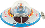 "MECHANICAL SPACECRAFT JUPITER" BOXED WIND-UP.