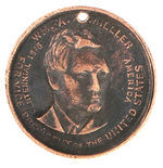 HAYES & WHEELER 1876 COPPER MEDAL DeWITT/SULLIVAN 1876-1.