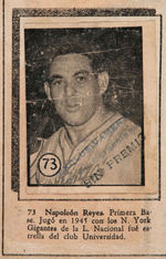 "1945-1946 CARAMELO DEPORTIVO" CUBAN LEAGUE COMPLETE CARD ALBUM WITH MARTIN DIHIGO.