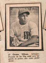 "1945-1946 CARAMELO DEPORTIVO" CUBAN LEAGUE COMPLETE CARD ALBUM WITH MARTIN DIHIGO.