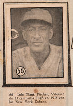 "1945-1946 CARAMELO DEPORTIVO" CUBAN LEAGUE COMPLETE CARD ALBUM WITH MARTIN DIHIGO.