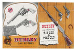 "HUBLEY" TOY GUNS 1950s CATALOG LOT.