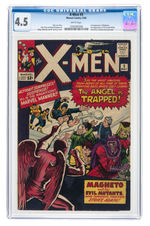 "X-MEN" #5 MAY 1964 CGC 4.5 VG+.