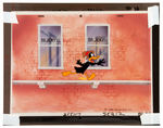 WARNER BROTHERS LOONEY TUNES ANIMATION CEL PAIR.