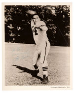 FOOTBALL HALL OF FAME QUARTERBACK OTTO GRAHAM AUTOGRAPHED PROMOTIONAL PHOTO.