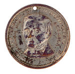 TILDEN & HENDRICKS CAMPAIGN MEDAL DeWITT/SULLIVAN 1876-1.