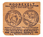 THEODORE ROOSEVELT BRASS 1912 CIGAR CUTTER.