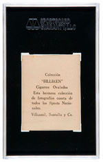 1923-1924 BILLIKEN JUANELO MIRABAL SGC 60 EX 5 (RICHARD MERKIN COLLECTION).