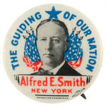 RARE SMITH REBUS BUTTON "THE GUIDING (STAR) OF OUR NATION."