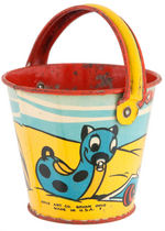 "DONALD DUCK" SMALL SIZE SAND PAIL.