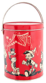 PINOCCHIO LUNCH PAIL PAIR.