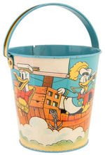 DONALD DUCK & MICKEY MOUSE SAND PAIL (VARIETY).