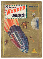 "SCIENCE WONDER STORIES/SCIENCE WONDER QUARTERLY" LOT OF 11 PULPS INCLUDING BOTH FIRST ISSUES.