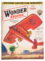 "WONDER STORIES" LOT OF 16 PULPS.