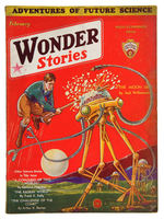 "WONDER STORIES" LOT OF 16 PULPS.