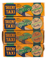 “MARX TRICKY TAXI” LOT OF FOUR BOXED WIND-UP TOYS.