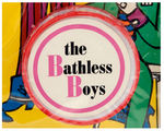 "THE BATHLESS BOYS" BUBBLE BATH PICTURE SHADOW BOX.