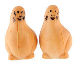 SHMOO FIGURAL TRIO WITH BOXED SOAP SET.