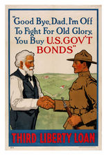 WORLD WAR I THIRD LIBERTY LOAN POSTER PAIR.