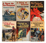 NICHOLAS CARTER LOT OF 23 PULP DIGESTS.