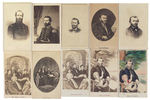 GRANT (10) CARTE DE VISITES PHOTOS CIRCA 1864-1885.