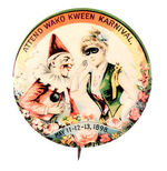 "ATTEND WAKO KWEEN KARNIVAL 1898" MULTICOLOR.