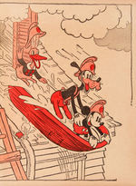 "THE MICKEY MOUSE FIRE BRIGADE" HARDCOVER WITH DUST JACKET  IN CHOICE CONDITION.