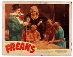 "FREAKS" LOBBY CARD.