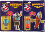 "THE REAL GHOSTBUSTERS" HAUNTED HUMANS SET OF SIX BY KENNER.