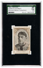 1909 CABANAS CHARLES SCHMIDT SGC 20 FAIR 1.5 (RICHARD MERKIN COLLECTION).