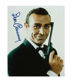 SEAN CONNERY SIGNED JAMES BOND PHOTO.