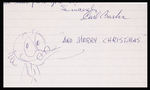 CARL BARKS HAND-WRITTEN LETTER REGARDING PAINTING SALE AND FEATURING UNCLE SCROOGE SKETCH.