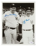 YOGI BERRA & BILL DICKEY SIGNED PHOTO.