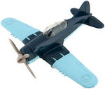 "NAVY FIGHTER" BOXED HUBLEY FOLDING WING PLANE.