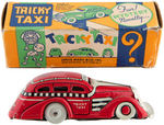 "MARX TRICKY TAXI" BOXED WIND-UP TOY.