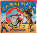 "ROY ROGERS AND TRIGGER OFFICIAL GUN HOLSTER OUTFIT" BY CLASSY PRODUCTS.