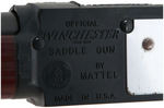 "OFFICIAL WINCHESTER SADDLE GUN BY MATTEL" BOXED CAP RIFLE.