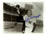 JOE DiMAGGIO SIGNED PAIR.