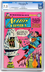 ACTION COMICS #182 JULY 1953 CGC 7.5 WHITE PAGES.