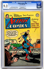 ACTION COMICS #192 MAY 1954 CGC 9.2 OFF-WHITE TO WHITE PAGES.