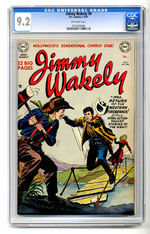 JIMMY WAKELY #9  JANUARY FEBRUARY 1951  CGC 9.2  OFF-WHITE PAGES.