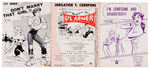 “LI’L ABNER” CREATOR AL CAPP COMIC STRIP SHEET MUSIC LOT OF FIVE.