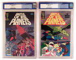 CGC-GRADED "BATTLE OF THE PLANETS" COMIC BOOKS.