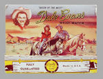 "DALE EVANS QUEEN OF THE WEST WRIST WATCH" WITH BOX.