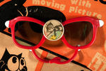 "FELIX THE CAT SUNGLASSES" DIE-CUT DISPLAY W/THREE FLICKER SUNGLASSES.